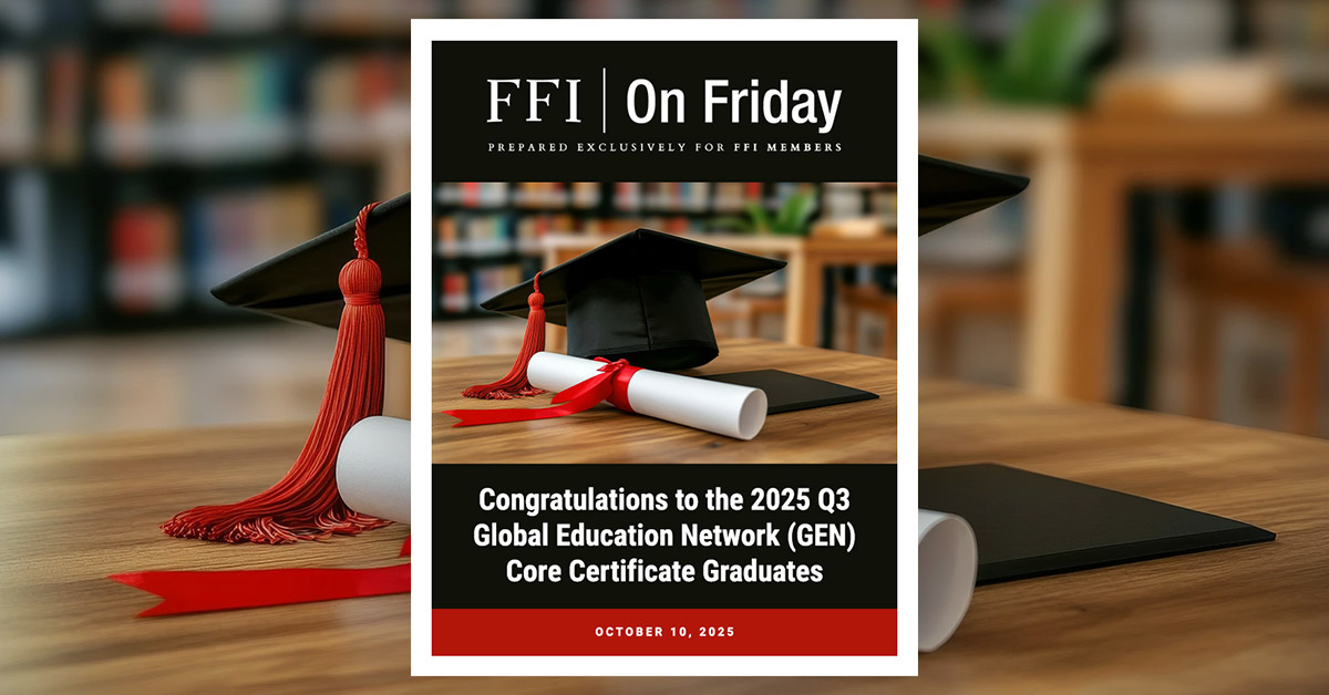 Congratulations to the 2025 Q3 Global Education Network (GEN) Core ...