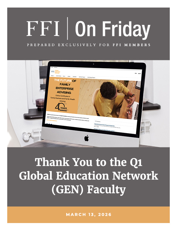 FFI on Friday: March 13, 2026 cover