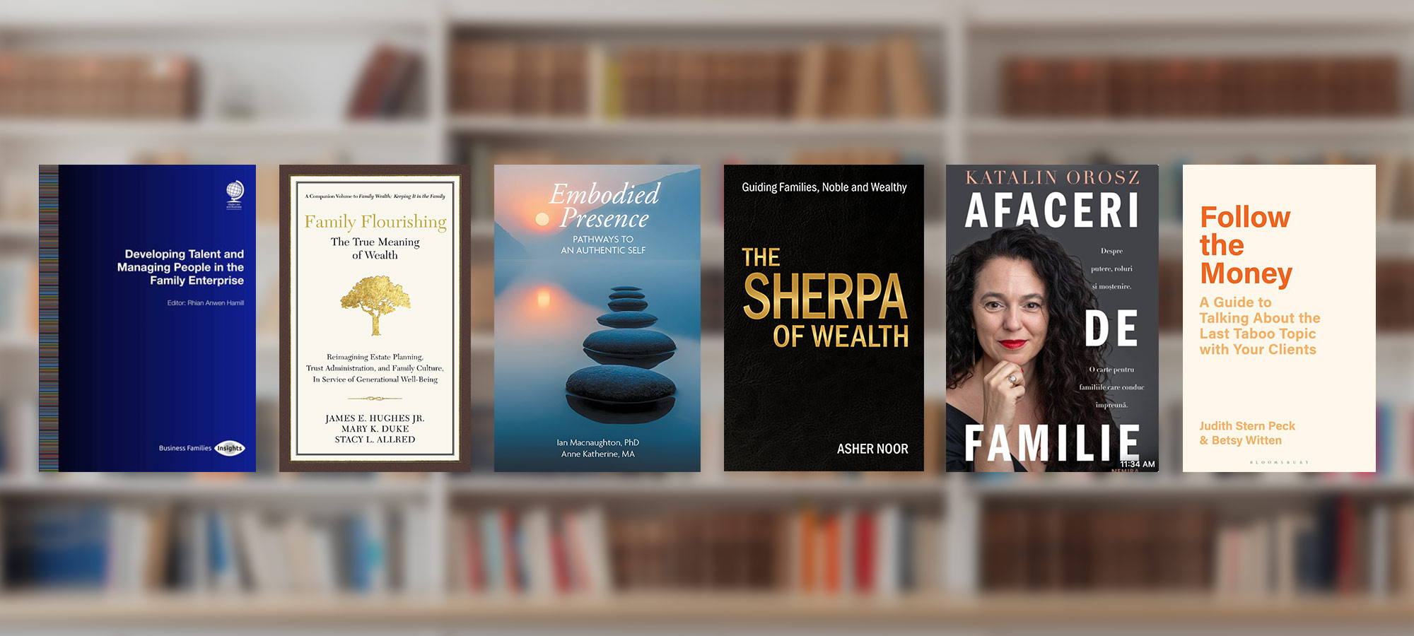 various book covers