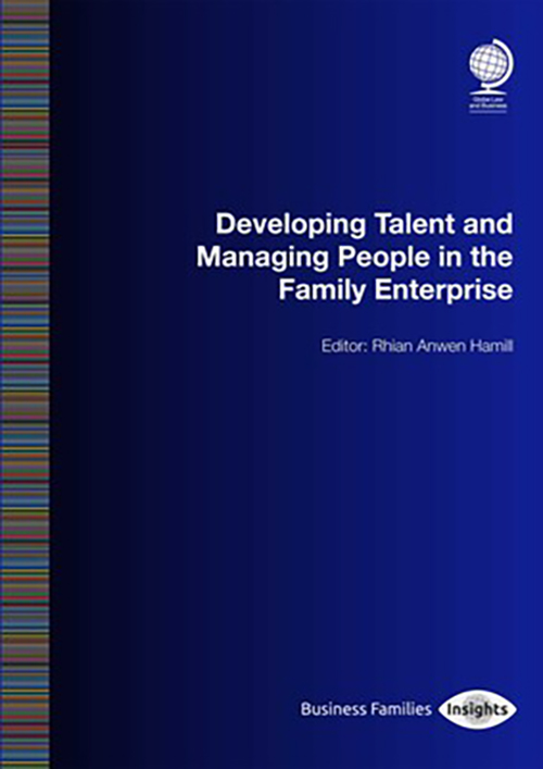 Special Report: Developing Talent and Managing People in the Family Enterprise cover