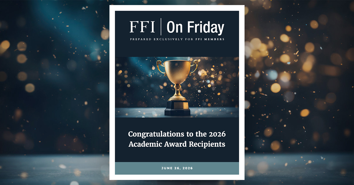 Congratulations to the 2026 Academic Award Recipients