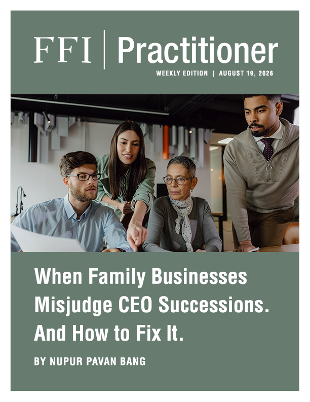 FFI Practitioner: August 19, 2026 Cover