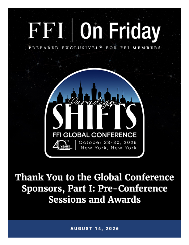 FFI on Friday: August 14, 2026 cover