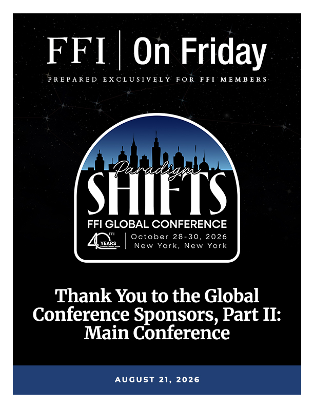 FFI on Friday: August 21, 2026 cover