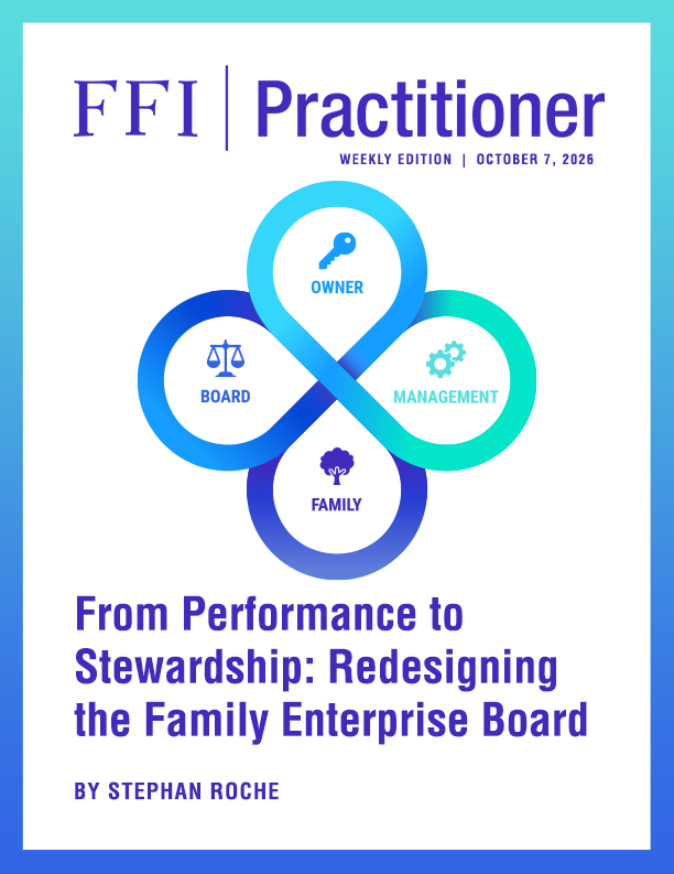 FFI Practitioner: October 7, 2026 cover