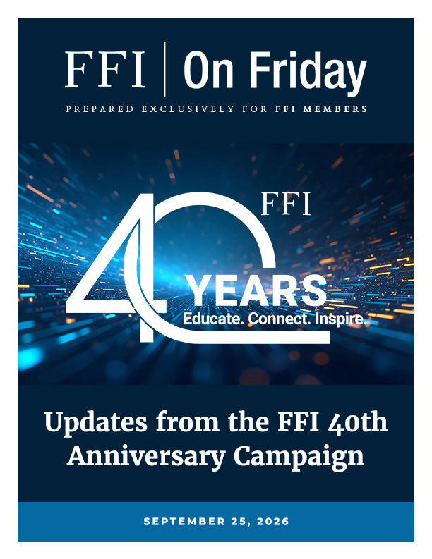 FFI on Friday: September 25, 2026 cover